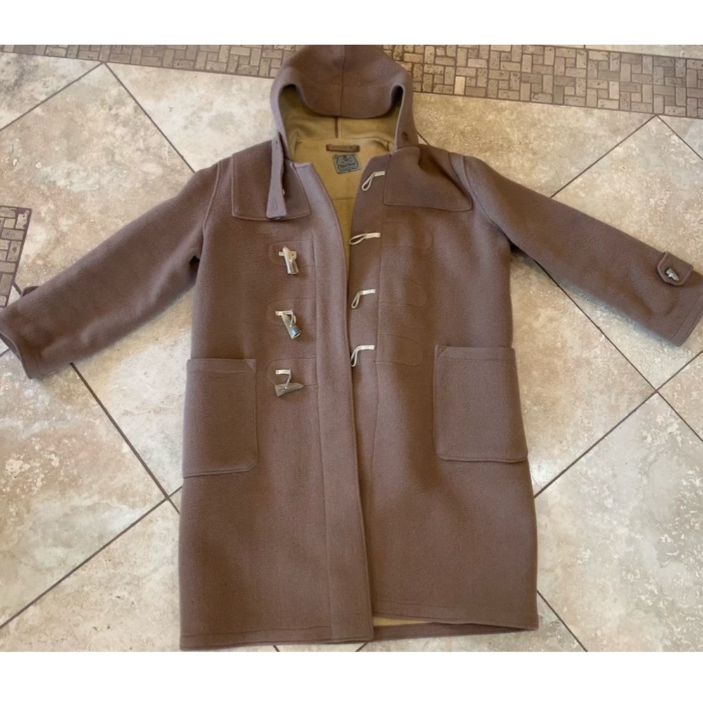 Men’s size M wool vintage toggle coat